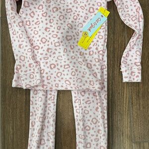 Cat & Jack Pink Patterned Pajama Set